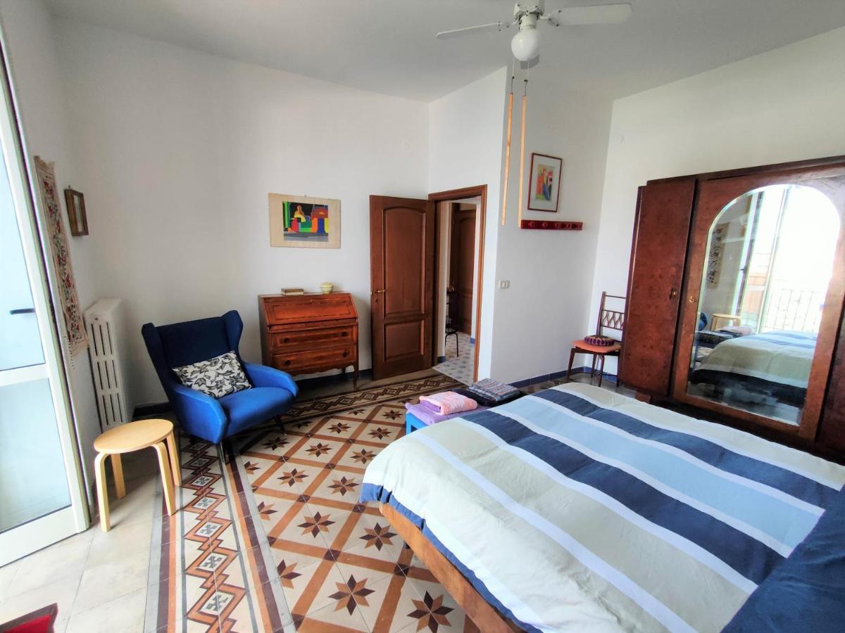 Panoramic Apartments In Villa In Center "The Beach And The Cliff" 1 Agropoli Exterior photo